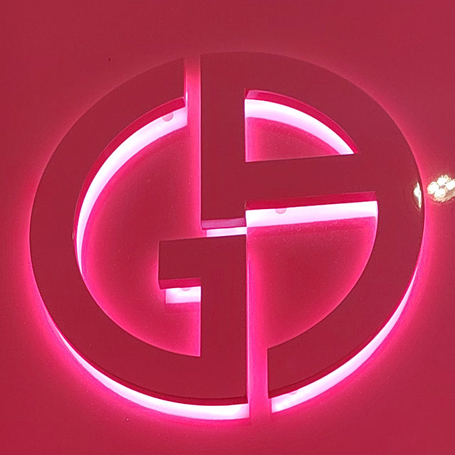 diy led backlit sign interior led backlit signs backlit office signs
