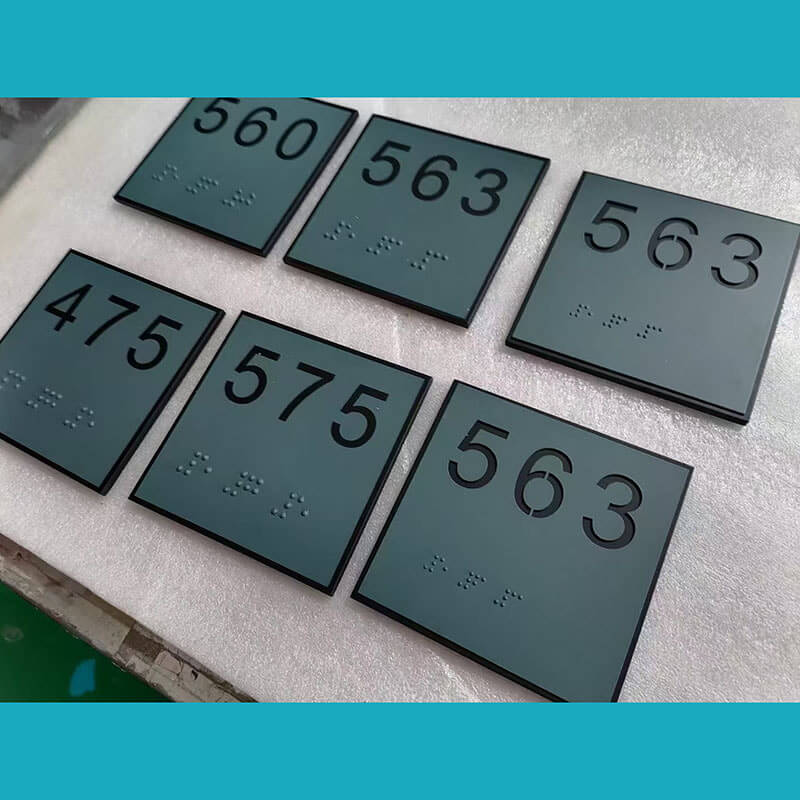 Custom Braille Plaques & Signs: Personalized Braille Signage Solutions for Home, Office, and ADA Compliance - BacklitLEDsign