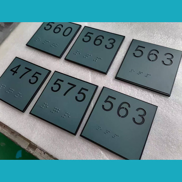 Custom Braille Plaques & Signs: Personalized Braille Signage Solutions for Home, Office, and ADA Compliance - BacklitLEDsign