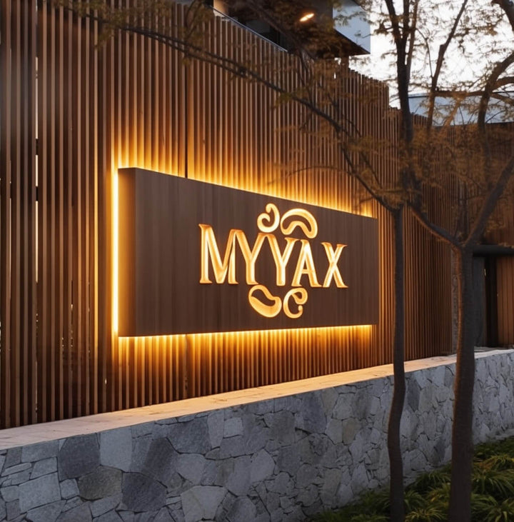 Custom Illuminated 3D Stainless Steel Waterproof Light Box for Store Metal Personalized Light Box for Business - BacklitLEDsign