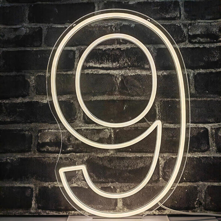 Custom Neon Light Numbers – RGB Color - Changing LED House Sign, Waterproof & Dimmable (Indoor/Outdoor) - BacklitLEDsign