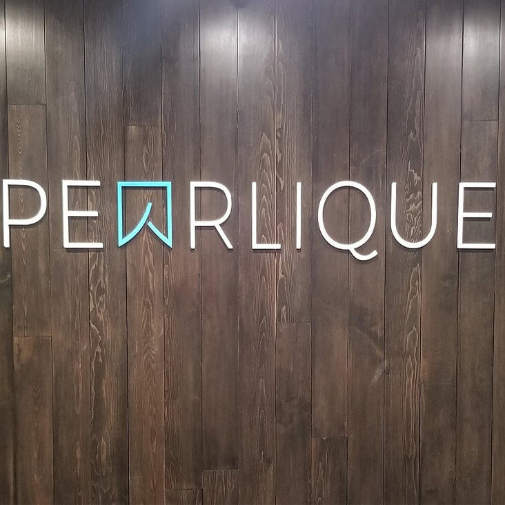 acrylic build up signage large clear acrylic letters