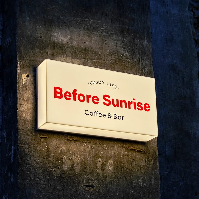 Indoor LED Light Box Poster Display - Customized Acrylic Light Box Eye - catching Business Sign with LED Illumination - BacklitLEDsign