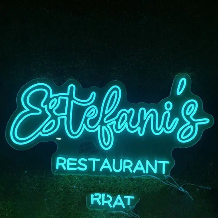 Personalized LED Neon Light Signs Company Celebration Beauty Bar Let's Party Open Decor Led Neon - BacklitLEDsign