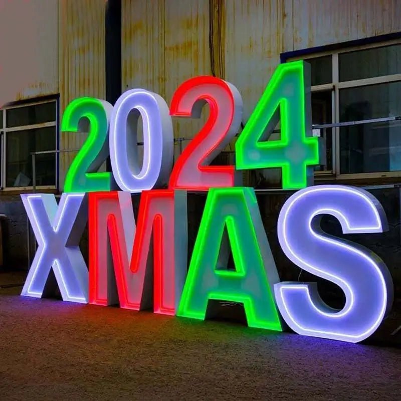 Personalized Marquee Letter Lights - Dimmable LED Neon Signs for Birthdays, Storefronts & Photo Booths | Free Design - BacklitLEDsign