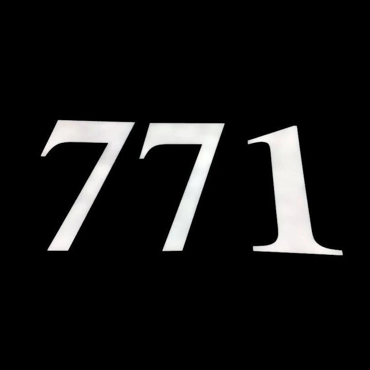 Stylish Front Lit House Number Signs for Enhanced Visibility & Curb Appeal – Customizable Options Available - BacklitLEDsign