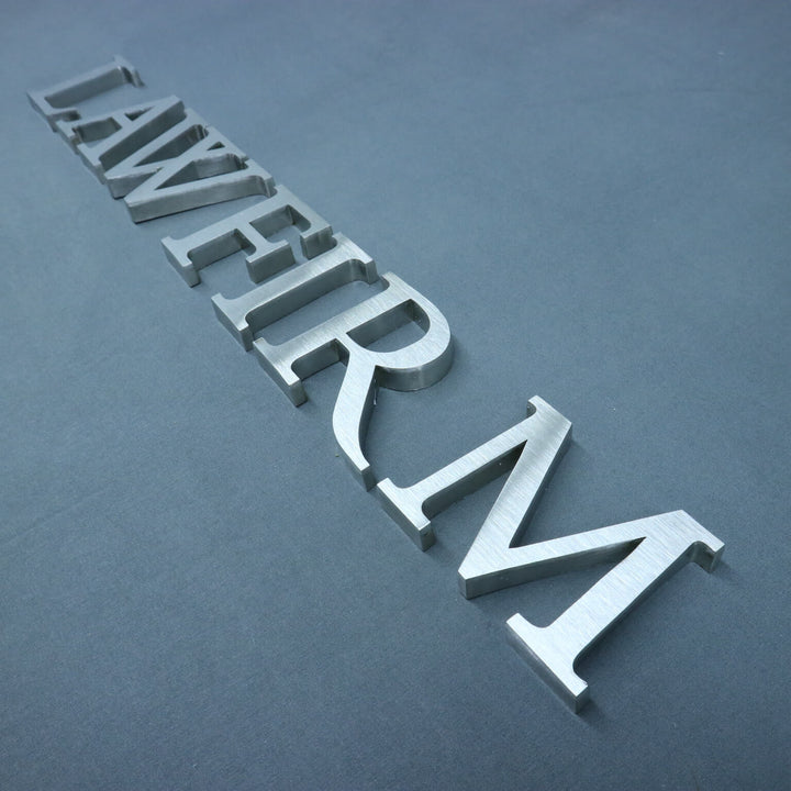 metal business sign metal letters custom aluminum signs