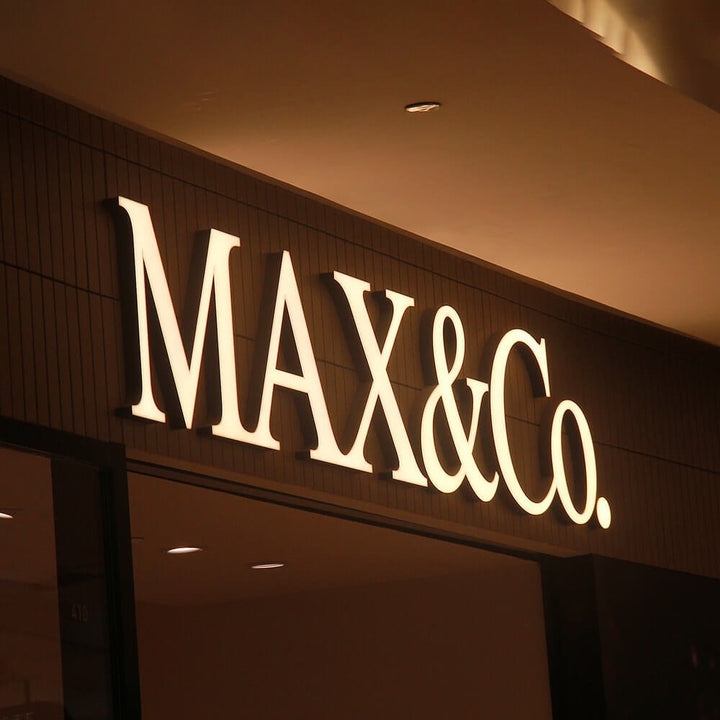Business Signage Store Front Signs Front Lit letters Bright Lighted Sign Electric Light up Signs for Stores Restaurants Offices Retail Shops - BacklitLEDsign