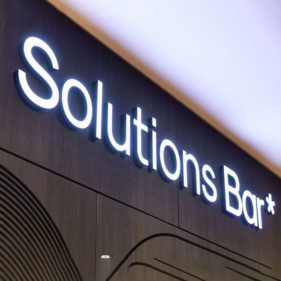 Business Signage Store Front Signs Front Lit letters Bright Lighted Sign Electric Light up Signs for Stores Restaurants Offices Retail Shops - BacklitLEDsign