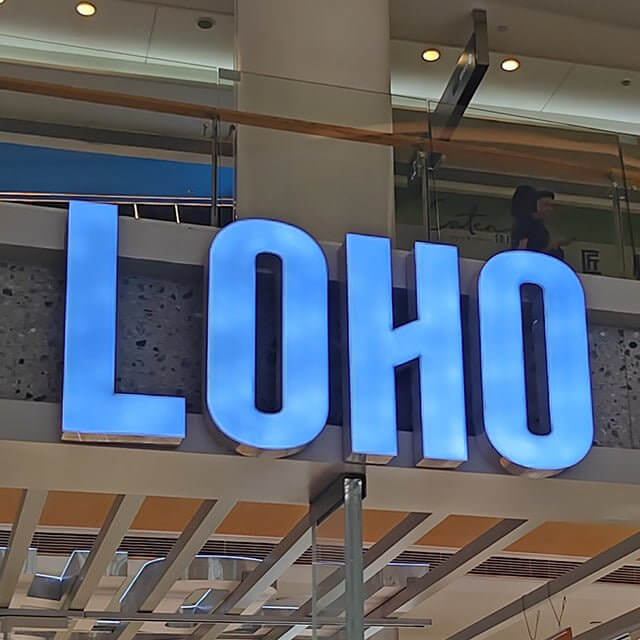 indoor acrylic signs acrylic letters sign