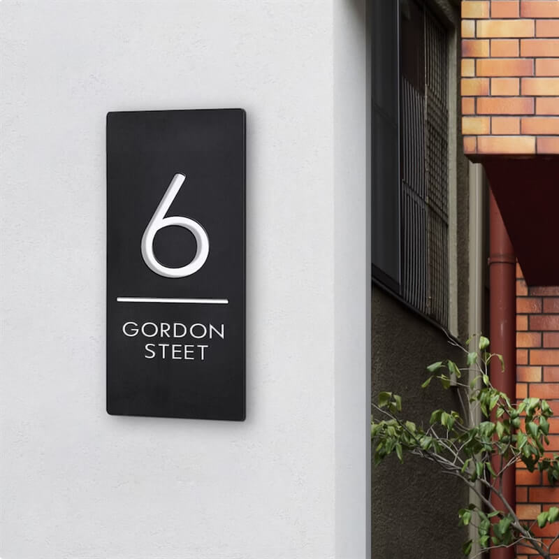 lighted house address signs illuminated address plaques lighted home address numbers