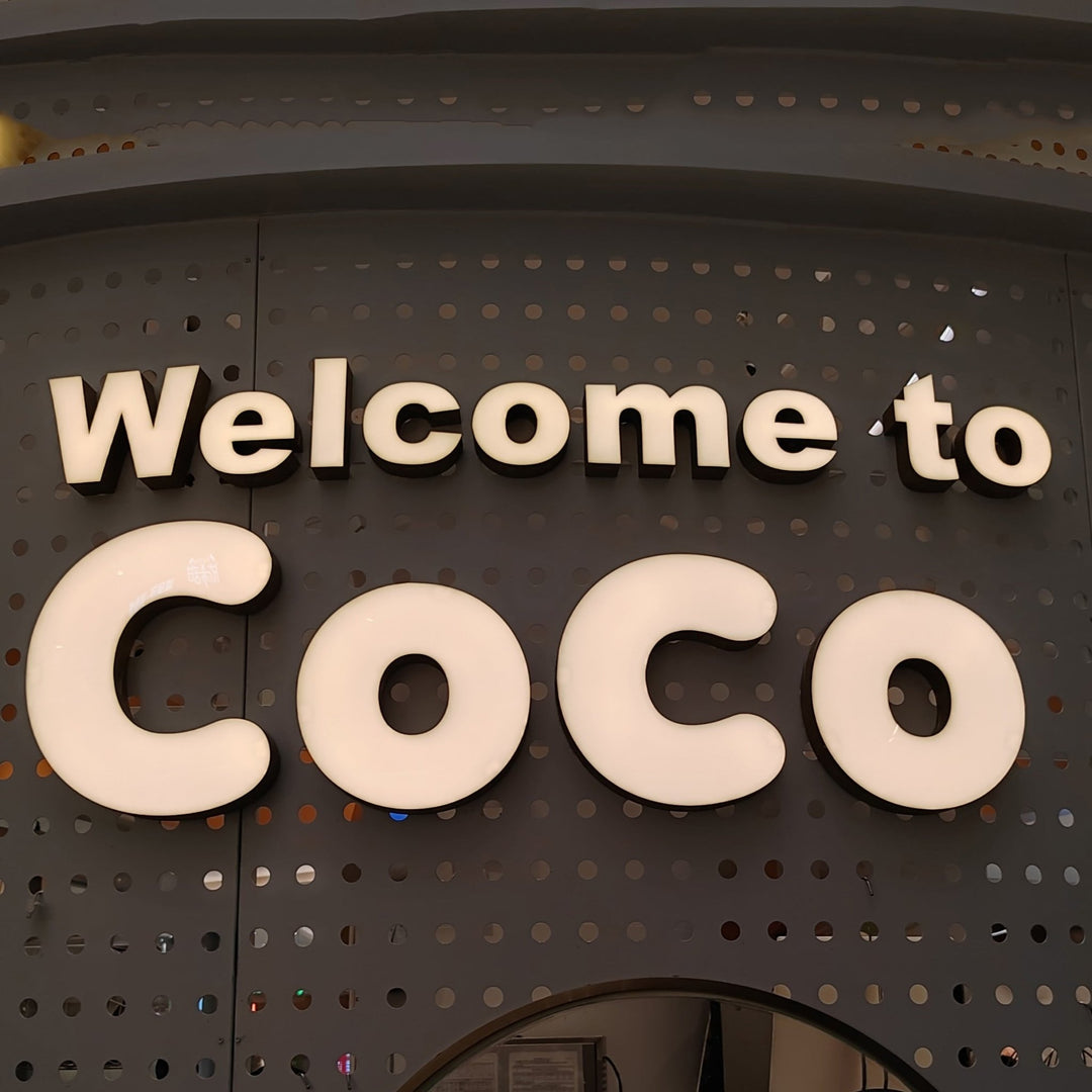 illuminated acrylic signs acrylic lettering signs