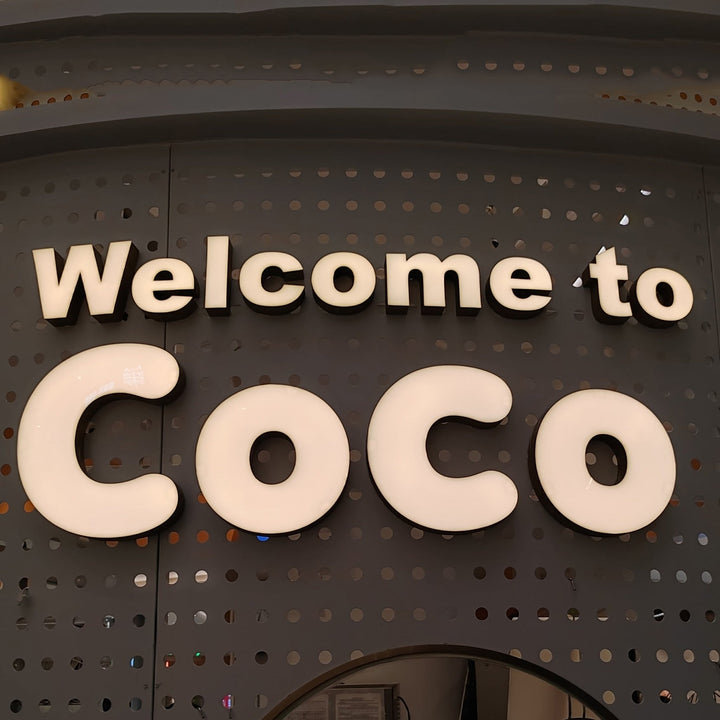illuminated acrylic signs acrylic lettering signs