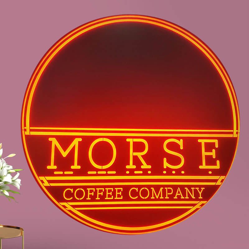 led light box sign light up movie poster frame art light box