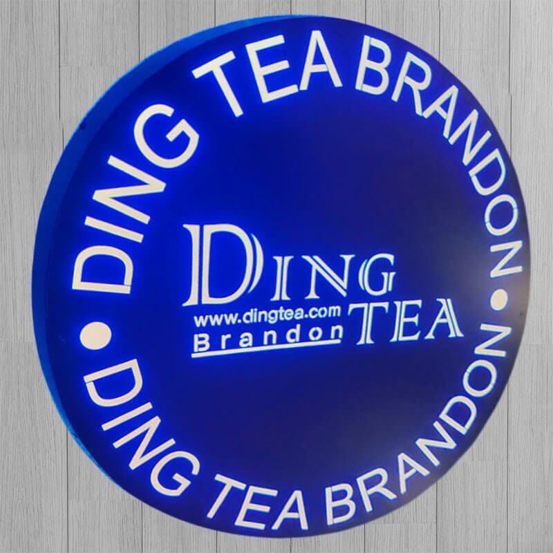 led light box for wall backlit signage box advertising light box