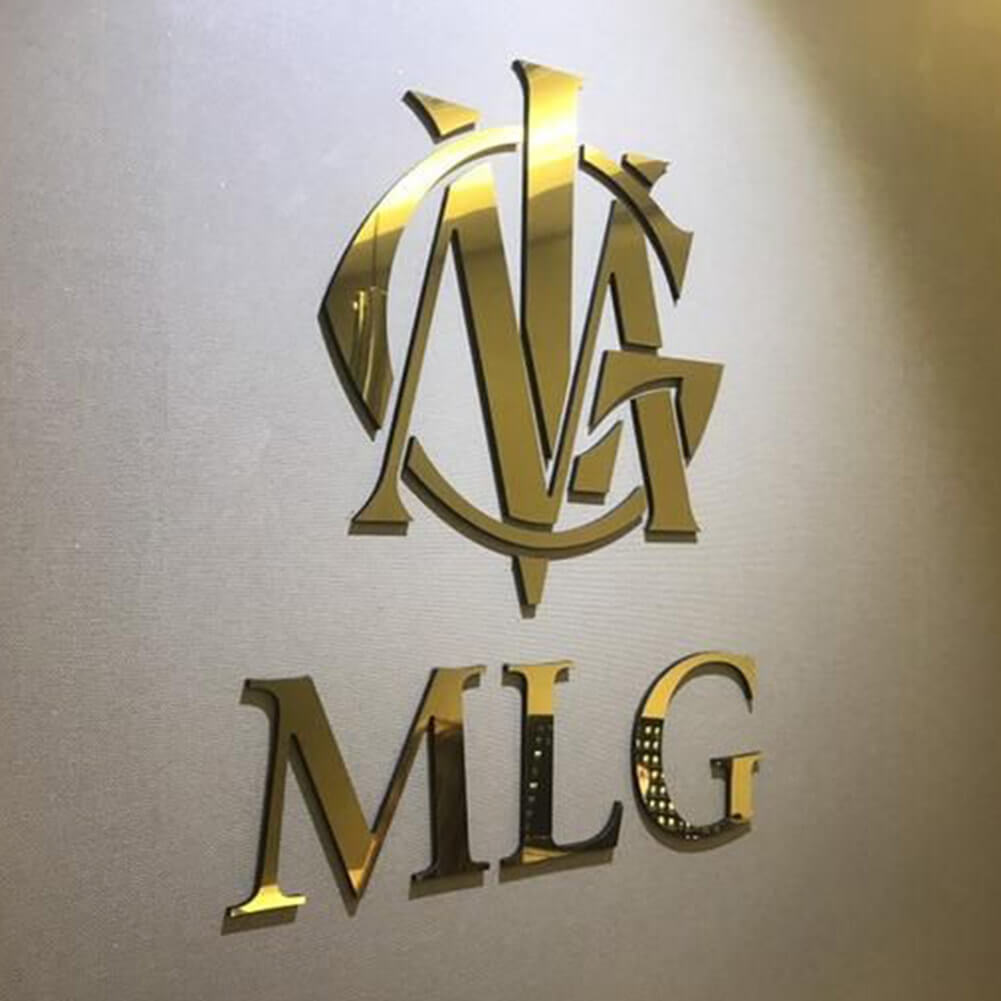 metal signage custom metal logo signs