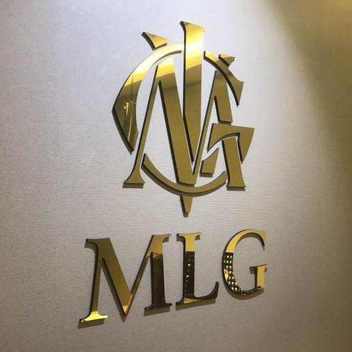 metal signage custom metal logo signs