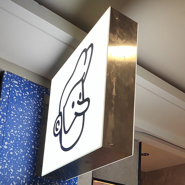 custom led lightbox lighted box sign panels