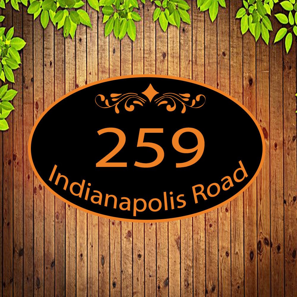 Custom Address Sign, Metal Address Sign, Custom Address Plaque, shops Housewarming gift, Address Sign, steel sign, house numbers