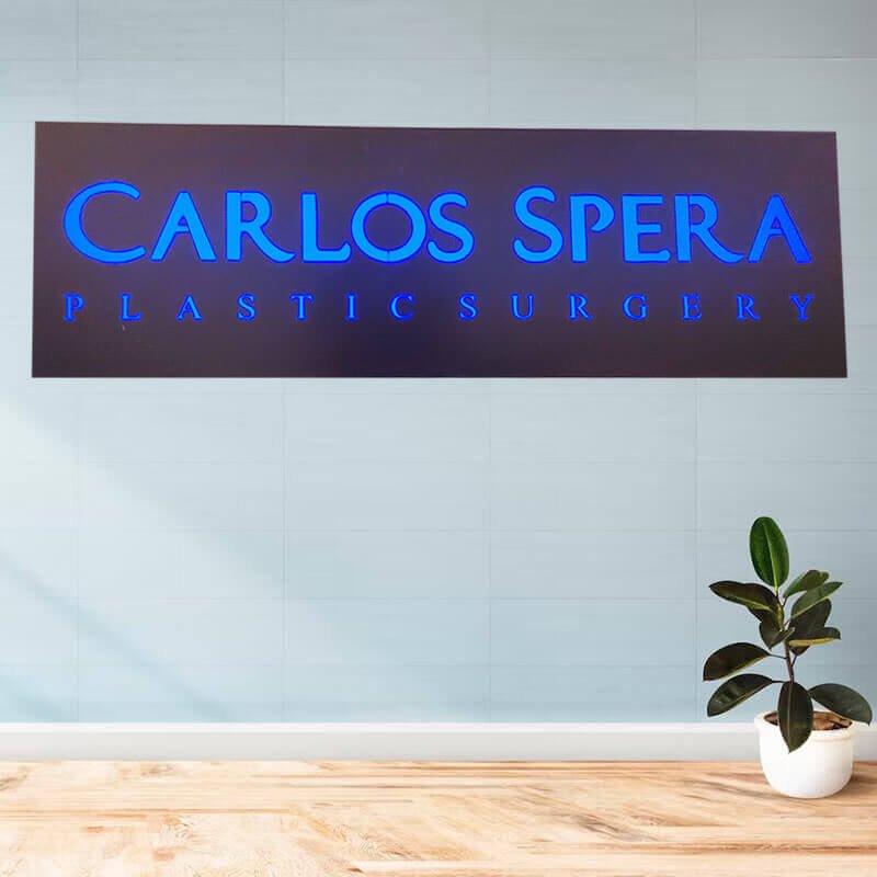 Custom Illuminated 3D Stainless Steel Waterproof UV Digital Print Light Box for Store Metal Personalized Light Box for Shipping Mall - BacklitLEDsign