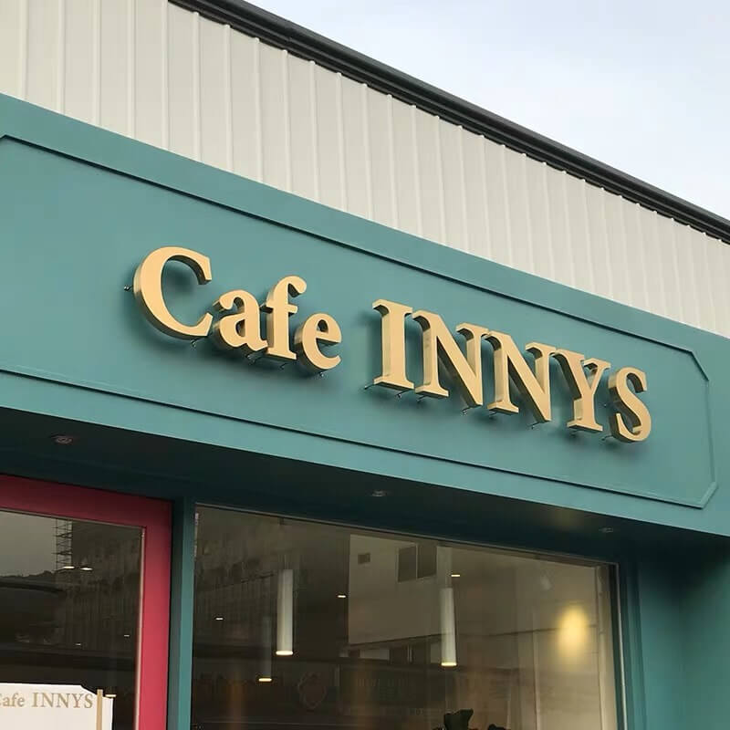 Custom Laser Cut 3D Stainless Steel Wall Logo Business Sign Cast Metal Signs Company Logo Signs Office Sign Shop Signage Manufacturing - BacklitLEDsign