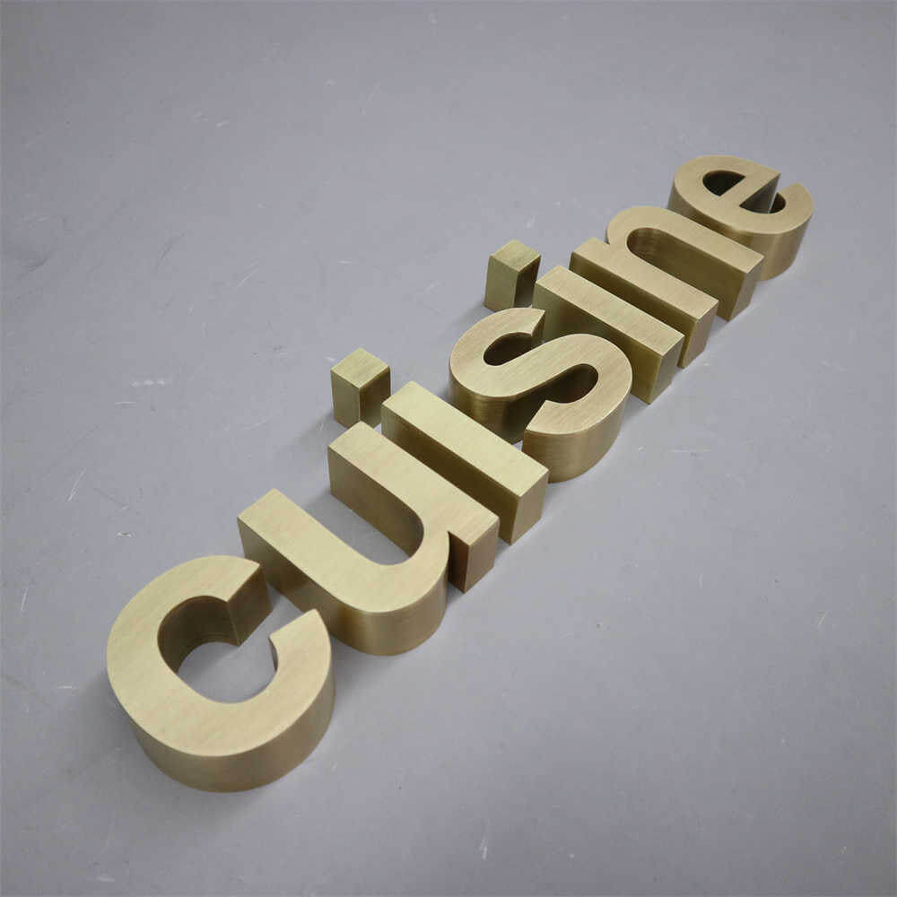 Custom Laser Cut 3D Stainless Steel Wall Logo Business Sign Cast Metal Signs Company Logo Signs Office Sign Shop Signage Manufacturing - BacklitLEDsign