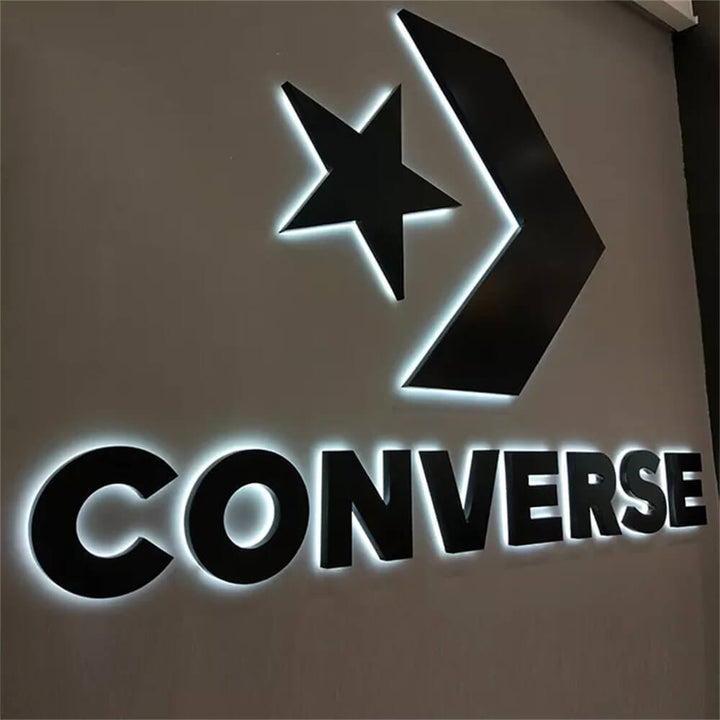 back lit sign led backlit sign custom office backlit signs