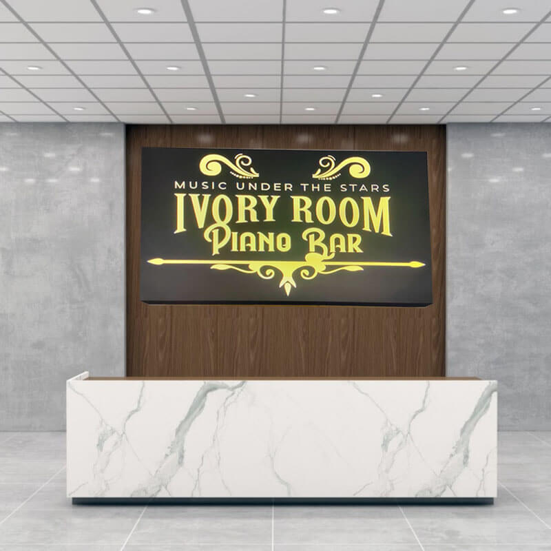 personalised light box wall light box outdoor box light