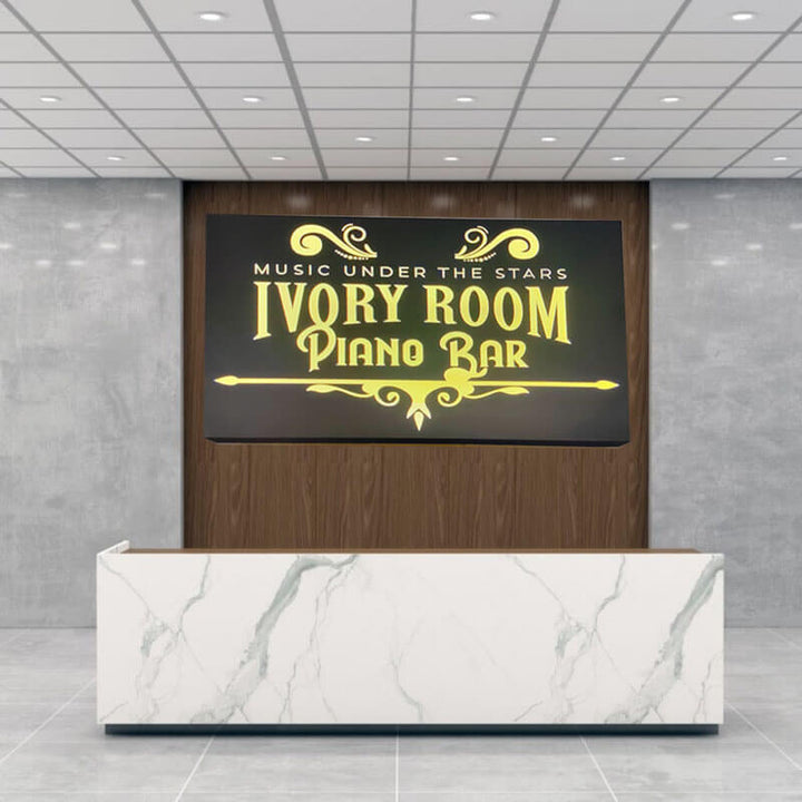 personalised light box wall light box outdoor box light