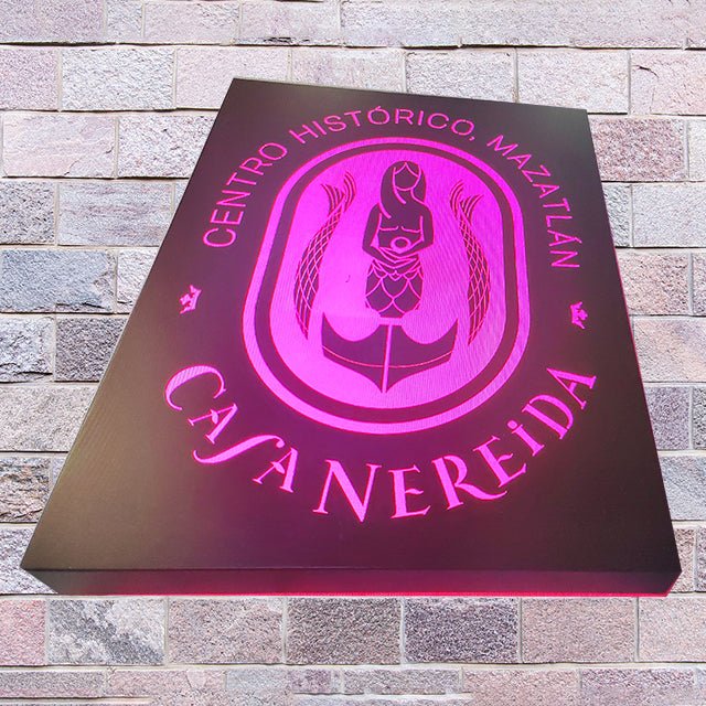 business sign design storefront business signs colour changing light box disco box lights