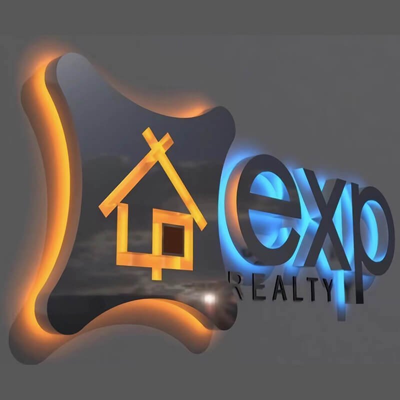 led backlit metal sign stainless steel backlit signs backlit store front sign