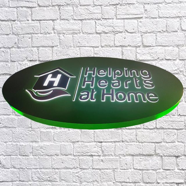 indoor light box signs box sign for business