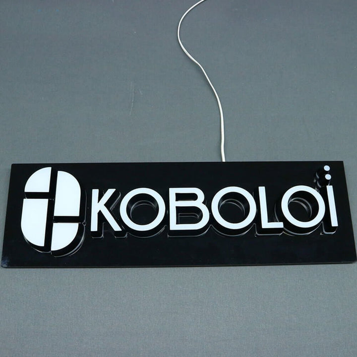backlit led sign board backlit signboard backlit glow sign board