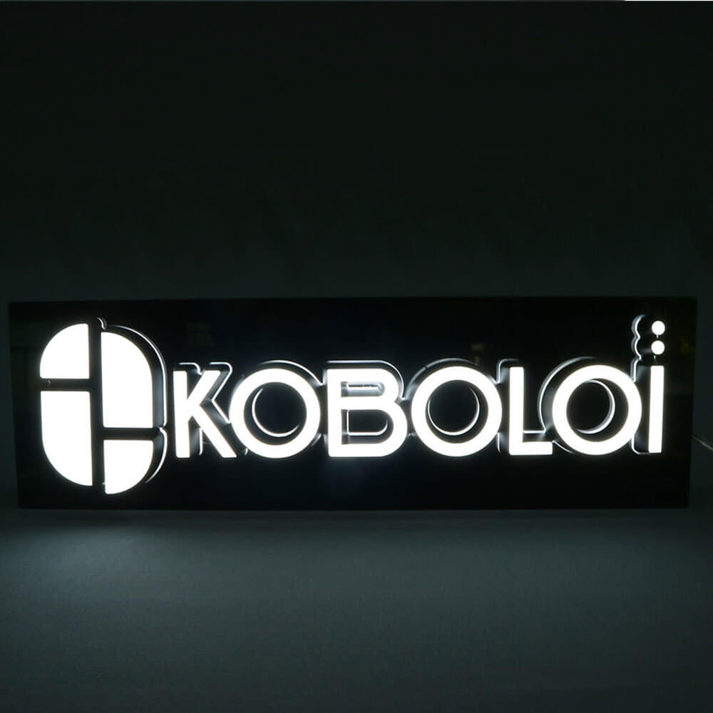 shop front led sign board backlit sign panel backlit advertising board