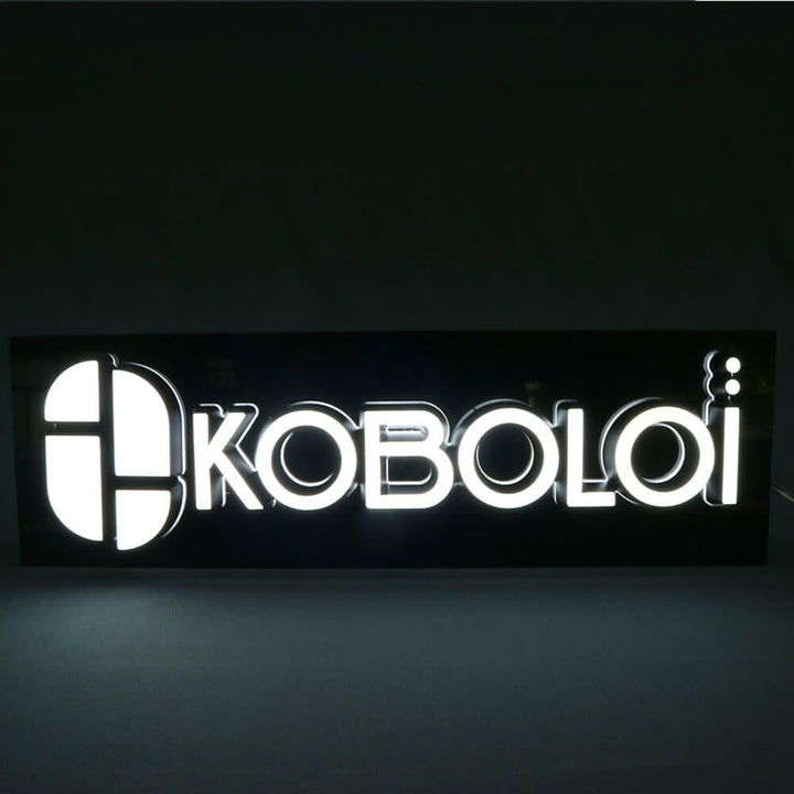 shop front led sign board backlit sign panel backlit advertising board