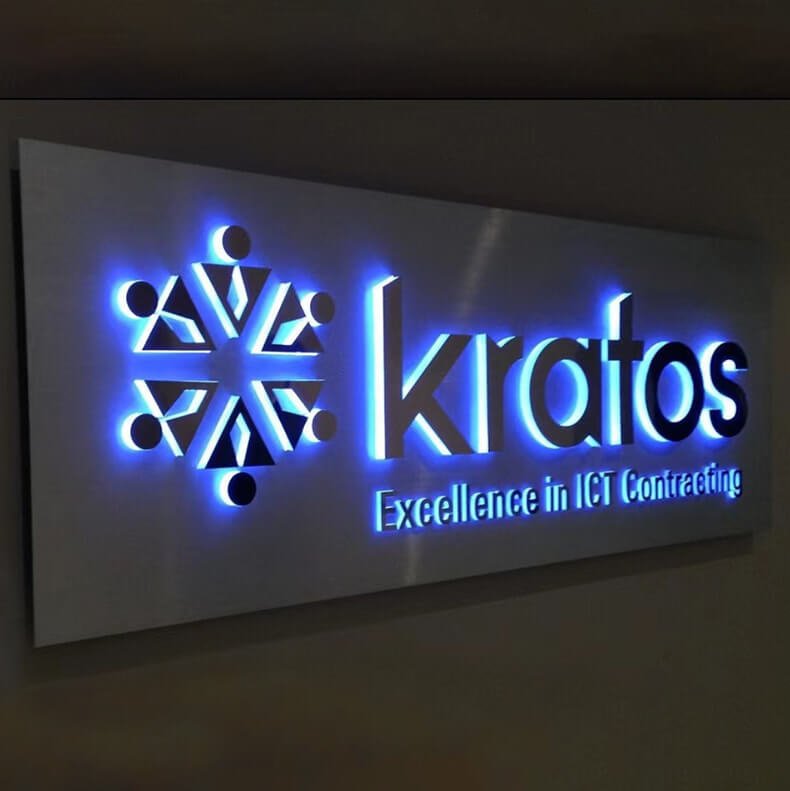 illuminated office signs halo backlit sign illuminated shop front signs