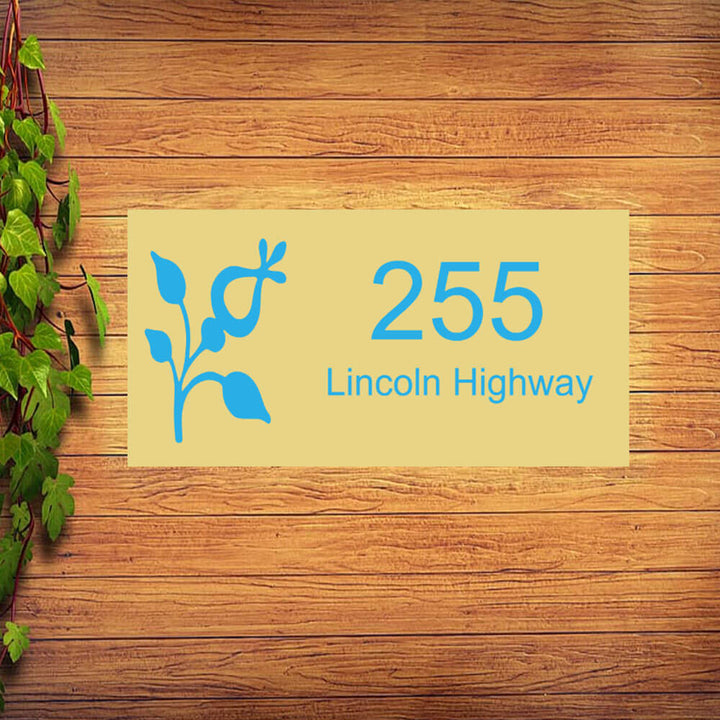 address plaque light lighted address post lighted house number signs for yard