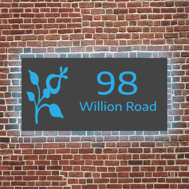 house letters and numbers address plaque door numbers modern illuminated mailbox numbers