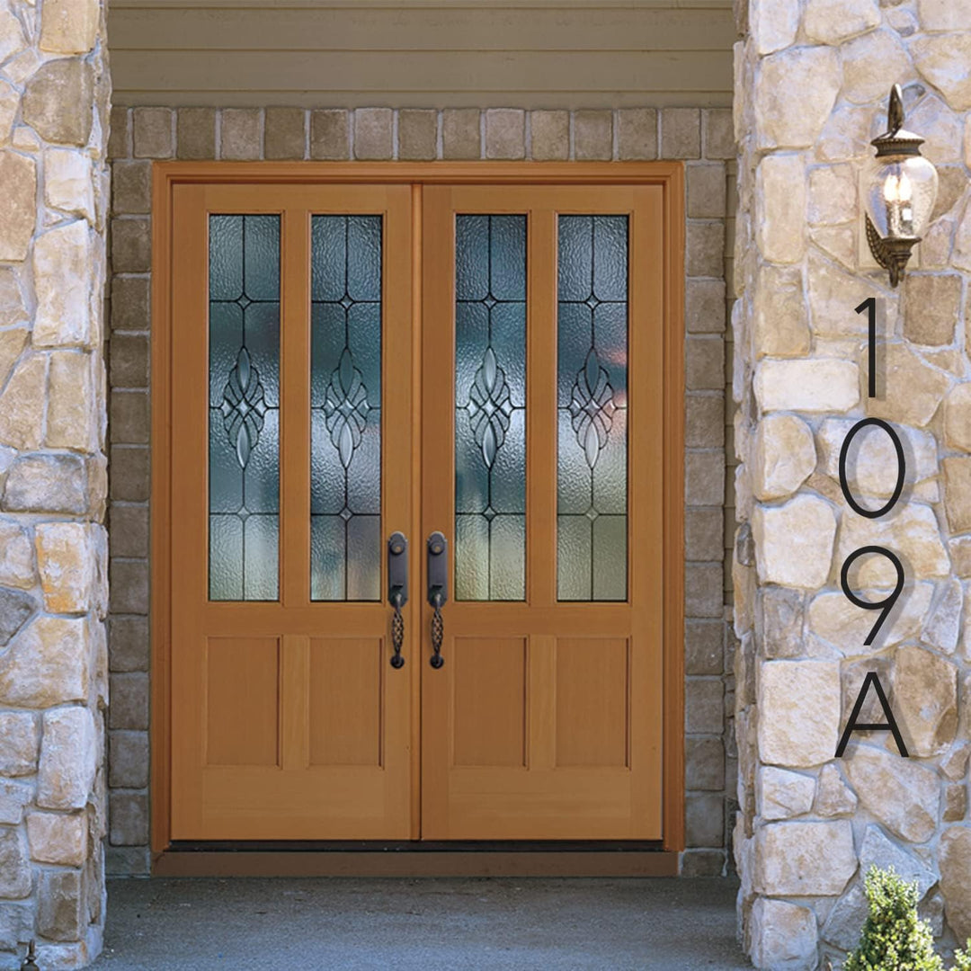 modern numbers for house numbers vertical metal house number sign for house address