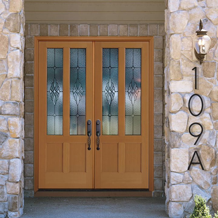 modern numbers for house numbers vertical metal house number sign for house address