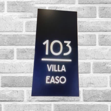 lighted house address numbers lighted address sign solar personalized cast metal address plaque