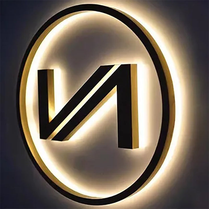 led for backlit sign backlit letter led store front shop sign with light
