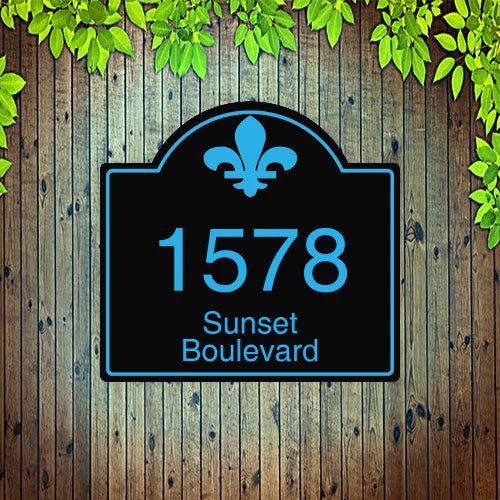 lighted address numbers for house address led light cast metal address plaques