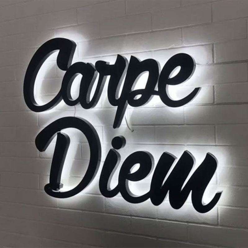 backlit logo sign backlit office signs back lit sign