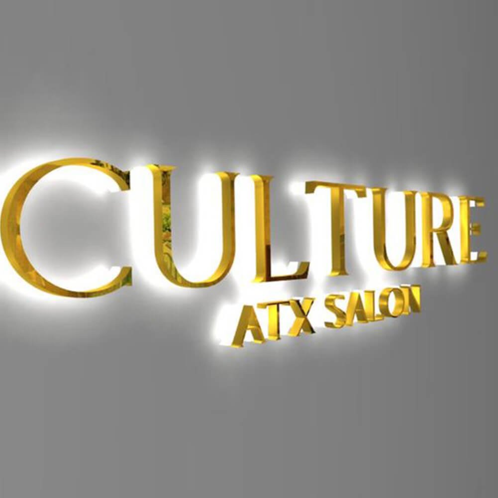 led lights for backlit signs backlit laser cut metal signs backlit exterior signage