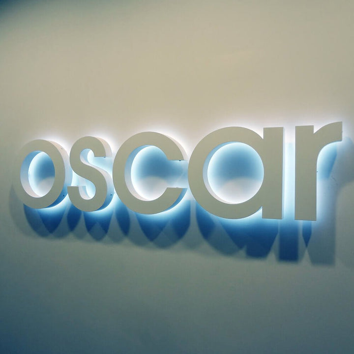 backlit acrylic signage led backlit letters indoor backlit signs