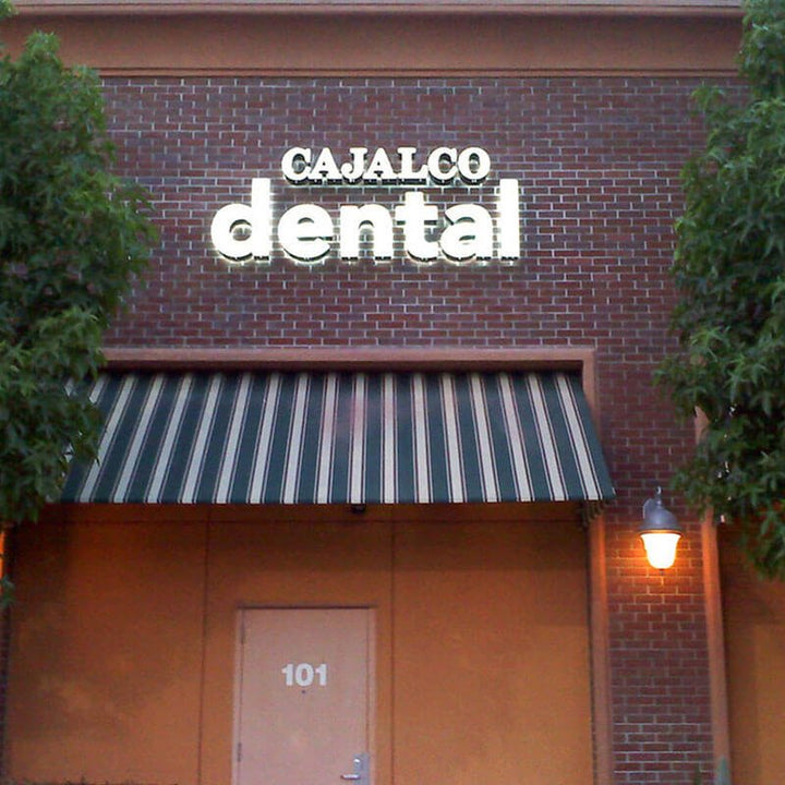 backlit custom signs backlit letter sign outdoor backlit business signs