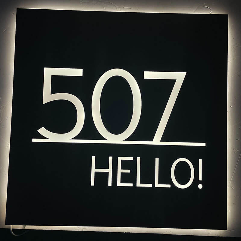 led address signs light address numbers large metal address numbers