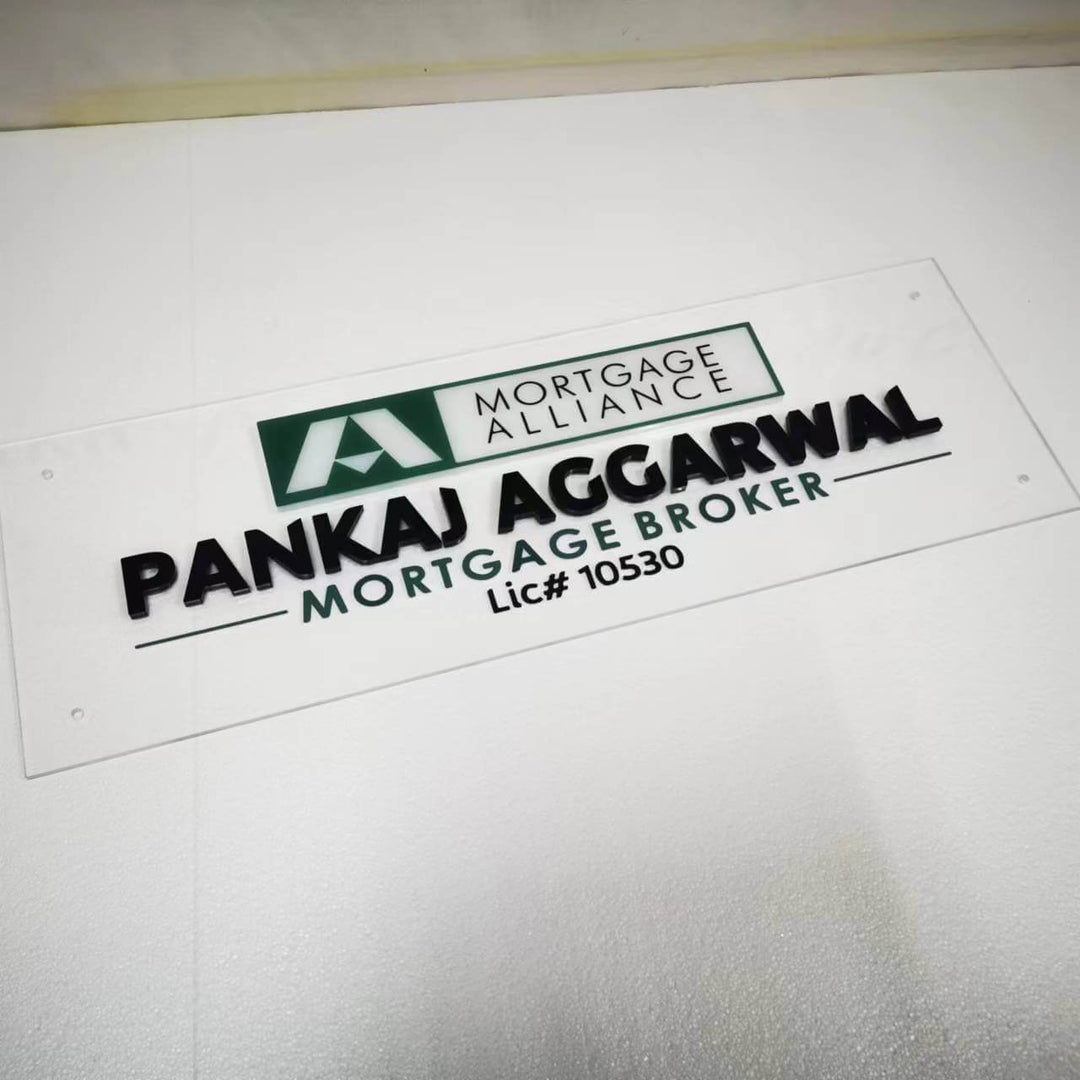 custom logo acrylic sign acrylic business logo sign