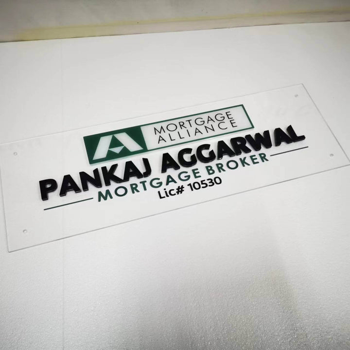 custom logo acrylic sign acrylic business logo sign